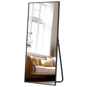 Wholesale - 56"X19" Black Framed Rectangle Freestanding Mirror (No UPC, FNSKU only) C/P 1, UPC: